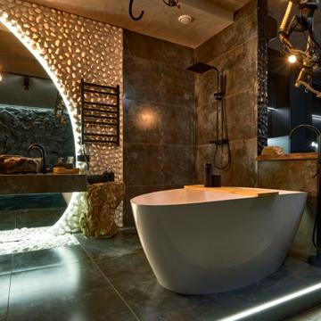 Black rock apartment