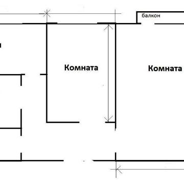 Квартира, 2к. Лохвиця, центр.
