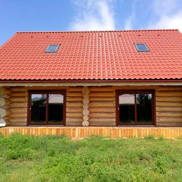 Дикий зруб новий 179м2, Яр (Баварія, зуп. Бібліотека)