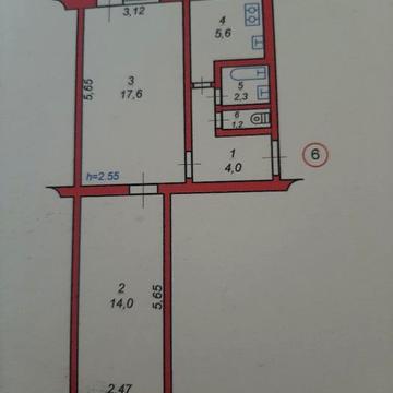 2-х кімнатна квартира