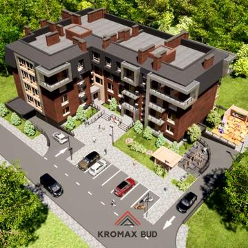 Двокімнатна квартира 69,75 м2 в ЖК Парковий Дім від Kromax Bud ЖК Парковий Дім