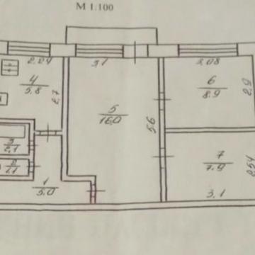 3-х к.кв. 5/5 р-н Юбилейной, ул Покровская