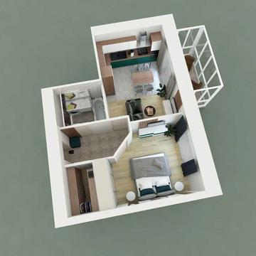 Квартира у центрі міста.ЖК ОСТРІВ.Розстрочка,перший внесок 20% в грн. ЖК Острів