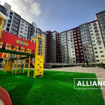 2-кімнатна квартира ЖК “Княгинин” двостороння, з балконом. ЖК Княгинин