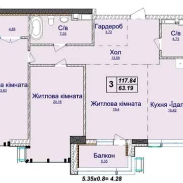 Жк Новопечерские Липки 118м2 7ая очередь ЖК Новопечерские Липки