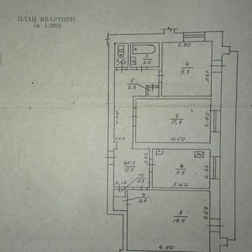 3х кімнатна квартира, Літак, 30 років Перемоги, 14 поверхівка, Власник