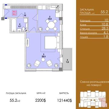 Квартира в КЛУБНОМ ДОМЕ, Соломенский район ЖК BARKEY