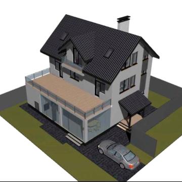 Будинок під Київом в різних форматах реалізації
