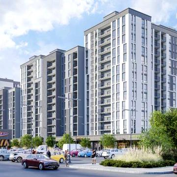 2К (58.38 м2). Новий ЖК з власним ТЦ. 10-15 хв. до метро
