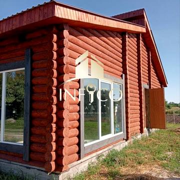 Продаж будинку з деревʼяного зрубу в с. Червона Слобода