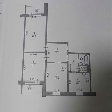 Продам квартиру на КРЕСЕ . ул. Сичеславская 41.