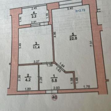 Продам однокімнатну квартиру.Забудовник «Рауш» .