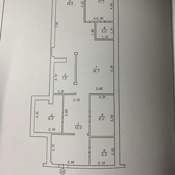Продаж двохкімнатної квартири в Центрі