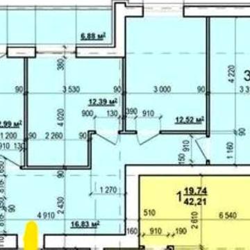 3 к.кв. ЖК Мира-3, 82 м2, Документи, заселений. Можна єОселя. ЖК Мира-3