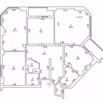 Продам 4х комнатную квартиру