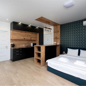 Standart Apartment с кроватью размеров king-size и балконом