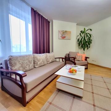 Two-bedroom family apartament vith balcony