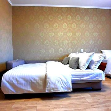2 комнатная квартира с 4 отдельными кроватями и кондиционером