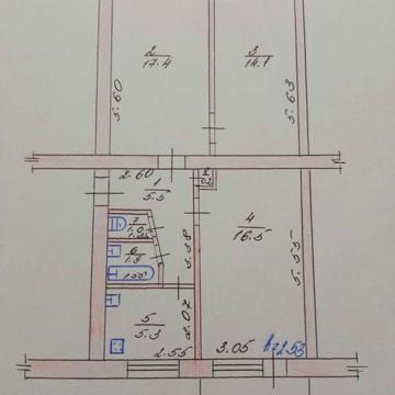 Продам 3-х квартиру