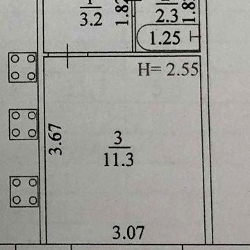 Гостинка со своим сан узлом, ХТЗ, Восточный бул. Каркчача 75, этаж 4/5