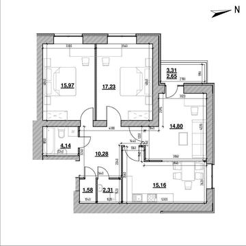 Героїв Крут вул., (Будинок 3)