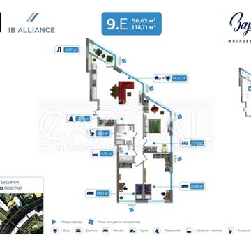 Миколи Бажана просп., (Будинок 9)