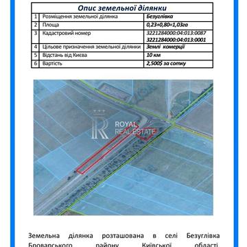 Безуглівка, Бориспільський, Київська область 257500.0 USD