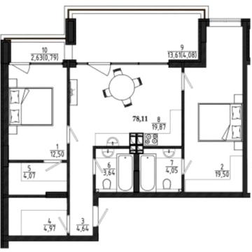 Чехова вул., (Будинок 13)