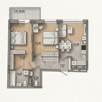 Келецька вул., (Будинок 1)