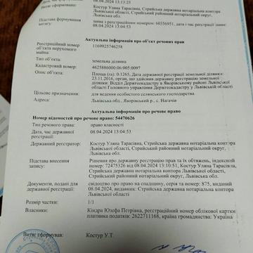 Нагачів, Яворівський, Львівська область 9000.0 USD