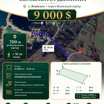 Ясниська, Яворівський, Львівська область 9000.0 USD