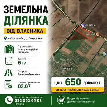 Безуглівка, Бориспільський, Київська область 390000.0 USD