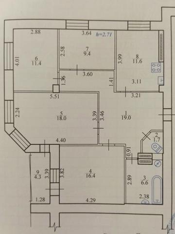 Продам 4-кімнатну квартиру Бортничі(Київ Дарницький р-н)