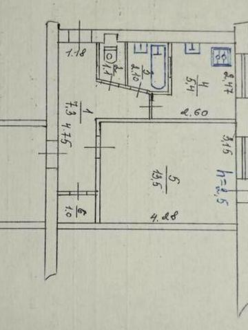 Обмін 2 кімнатна на 3 кімнатну ЖК ОСБ "Новинка"