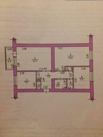 Продам квартиру 3 км