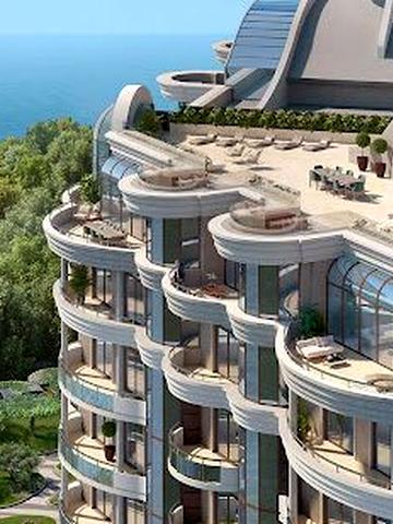 Юбилейный, Французский будьвар Каркашадзе ЖК Дома Каркашадзе