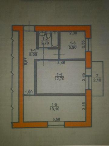 Продам 2-х кімнатну квартиру в центрі Шумська