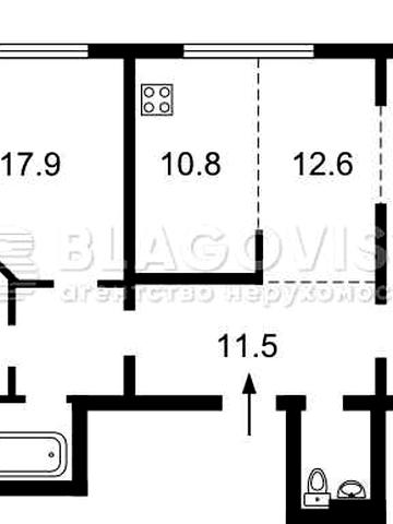 Продам 3 комнатную Героев Сталинграда(Ивасюка)24, набережная Днепра