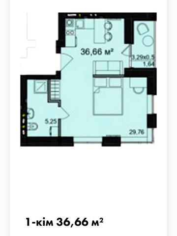 Продам 1-кімн. кв. по переуступці по вул. Вокзальна 2 ЖК №2