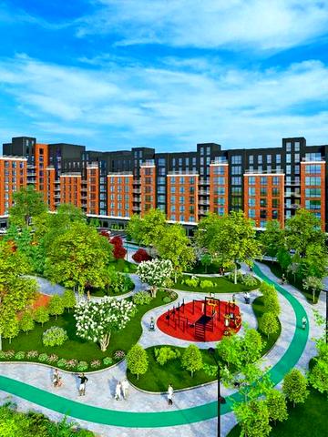 3-кімнатна квартира сучасного планування ЖК BROWAR