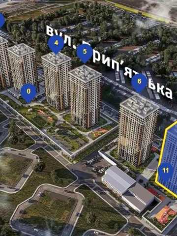 Продам двокімнатну квартиру ЖК Урлівський-1 ЖК Урловський-1