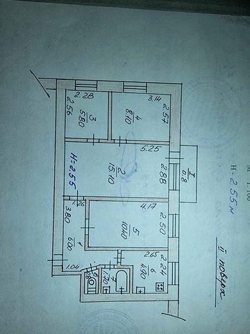 4-х кімнатна квартира (хрущовка)
