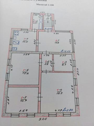 Продається будинок в м. Охтирка Сумська область в мальовничому місці