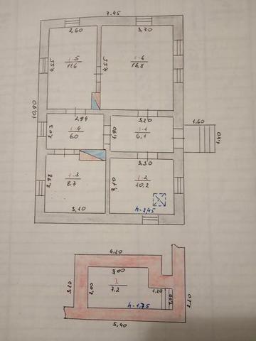 Продам будинок с.юринці