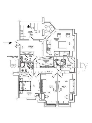 Продаж 4к квартири вул. Назарівська  23а. Ботанічний сад Фоміна ЖК Botanic Paradise