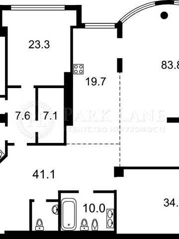 Продам квартиру(264м2)з найкращим видом на Дніпро в Даймонд хілл