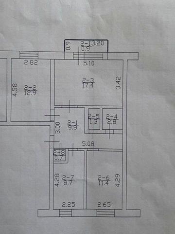 Продаж 3-х кімнатної квартири, м. Мена ЖК квартира