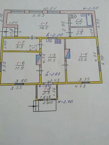 Продам будинок, потребує кап ремонту