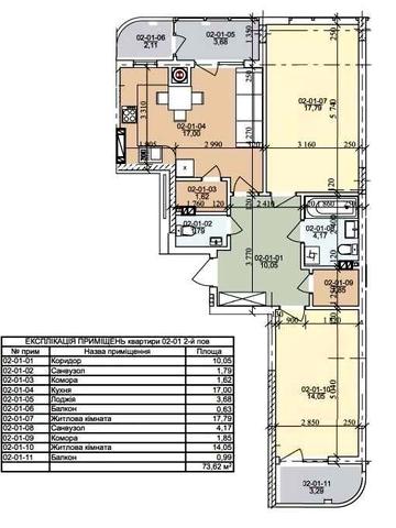 Продаж 2 кім. квартири в новобудові, вул.Трускавецька