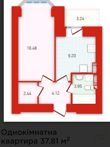 1-кімнатна квартира в ЖК Чарівне місто, буд 2, поруч з метро ЖК Чарівне місто